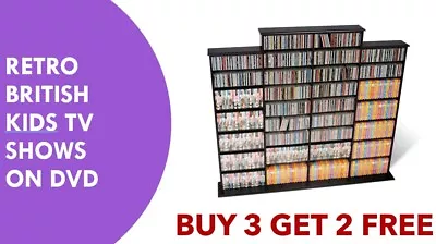 Retro Kids TV DVDs - 1960s / 1970s / 1980s / 1990s - Buy 3 Get 2 Free • £1