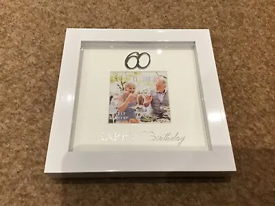 £4 • Buy 60th Birthday Deep Photo Frame 