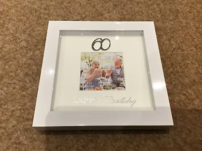 60th Birthday Deep Photo Frame  • £4