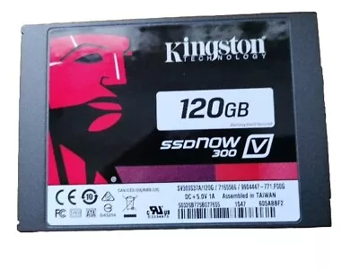 Kingston 120GB SSD NOW300 Model. SV30037A/120G 2.5  • £7.50