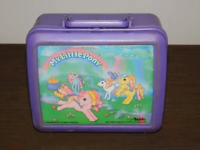 Vintage 1990 Aladdin Hasbro My Little Pony Plastic Lunchbox • $34.99