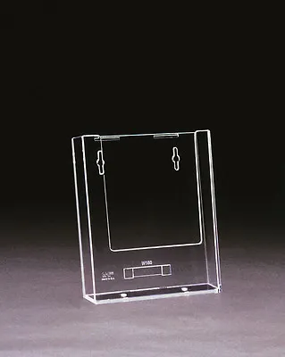 5 X A5 Perspex Leaflet Holders / Brochure Stands/ Clear Plastic Wall Mounted • £19.99