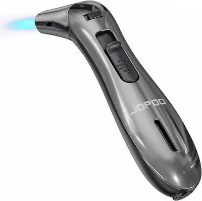 £13.99 • Buy Jet Flame Torch Long Reach Lighter Adjustable Windproof Butane Refillable Candle
