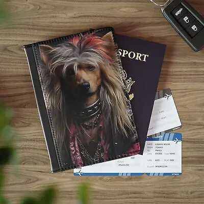 Passport Cover - Steven Tyler Aerosmith Yorkshire Terrier Pet-Friendly Travelers • £43.40