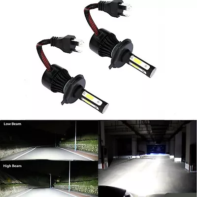 9003 H4 80W LED Headlight Upgrade Kit Hi-Lo Bulbs For Toyota Prado 90 120 Series • $27.98