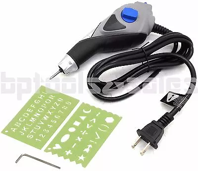 13W Electric Engraver 7200RPM Ergonomic Etcher Metal Glass Wood Ceramic Leather • $21.99