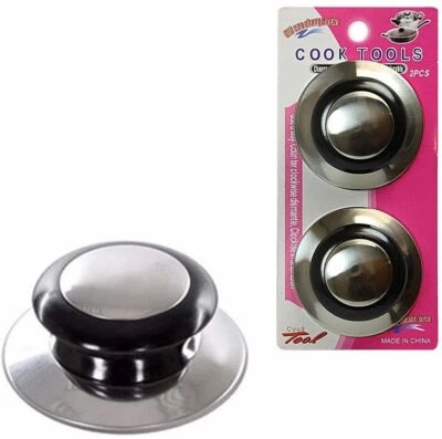 £4.20 • Buy 2 X Replacement Pan Lid Knobs Pan Lid Knobs Handle Cookware Lids Sauce Pan Pot