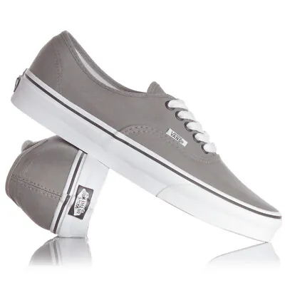Vans Shoes Authentic Pewter Black USA SIZE Sneakers • $50