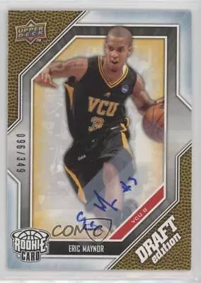 2009-10 Upper Deck Draft Edition Silver /349 Eric Maynor #31 Rookie Auto RC • $4.80