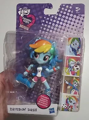 My Little Pony Equestria Girls Minis Rainbow Dash Poseable Figure Hasbro 2015 • $59.43