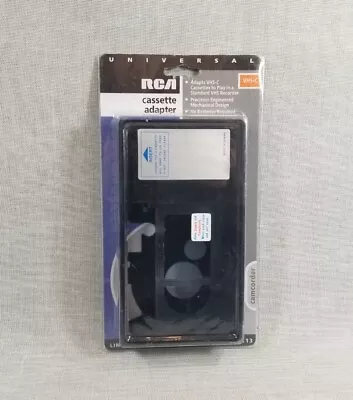 RCA Universal VHS-C Motorized Camcorder Cassette Tape Adapter VCA113 NEW! • $31.49
