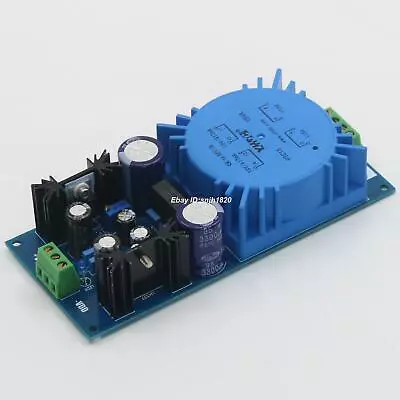 HiFi LM317 LM337 15W Dual Output Adjust Voltage Regulator Power Supply Board • $30