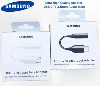 Samsung USB-C Type C Adapter Port To 3.5mm Aux Jack Audio Cable • $5.97