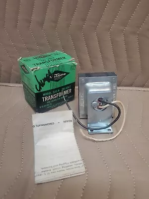 Vintage NuTone Model 320-N 8-16-24 Volt 20 Watt Tri-Volt Transformer NOS W/ Box • $38