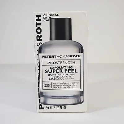 Peter Thomas Roth Pro Strength Exfoliating Super Peel 1.7oz Texture Rough Skin • $45.95