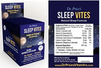 Dr. Price's Sleep Vites 30packs • $26.99