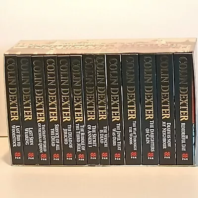 Colin Dexter Inspector Morse Collection Last Seen Wearing 13x Book Box Set • £17.95