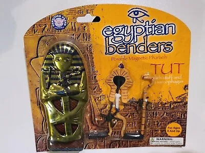 NEW Tut Egyptian Bender Action Figure Magnetic Hog Wild Mummy Pyramid Tomb TIN • $19.99