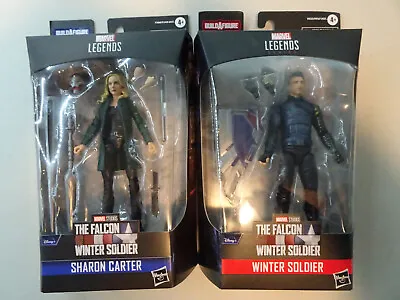 Marvel Legends  Falcon Winter Soldier Sharon Carter 2 Figure Lot Baf Ultron • $27