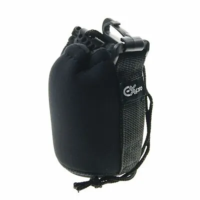 60x80 Neoprene Camera Lens Pouch Bag Case Protector For Canon Nikon Sony DSLR • £5.62