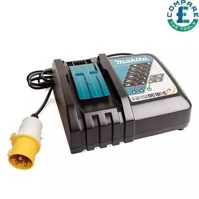 Makita Genuine DC18RC/1 7.2-18V LXT Li-Ion Multi-Voltage Fast Charger 110V • £61.15