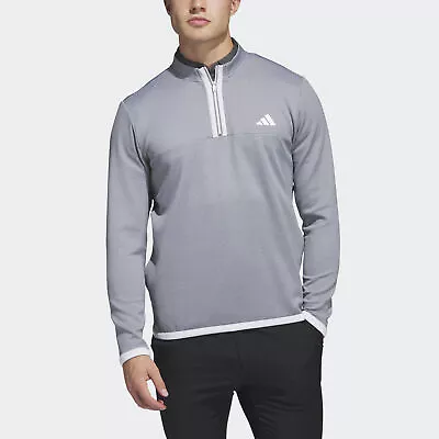 Adidas Men Microdot 1/4-Zip Golf Pullover • $85