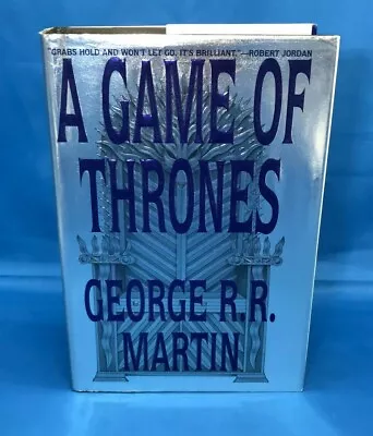 A Game Of Thrones George R. R. Martin 1996 1st Ed/1st Print HC DJ SHIPS FREE  • $699