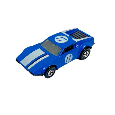 Matchbox Superfast No 8 DE TOMASO PANTERA Blue 1975 Lesney Hong Kong Toy Car • $9.95