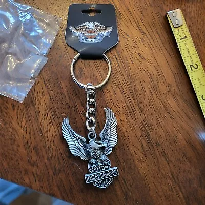 Vintage Original GENUINE NOS Harley Davidson Motorcycle Keychain FREE SHIPPING ! • $19.99