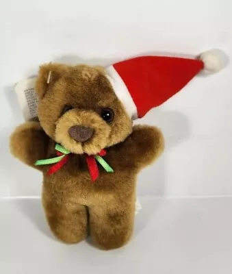 Beverly Hills Teddy Bear Co 3½  Plush Christmas Santa Hat Red Stuffed • $14.70