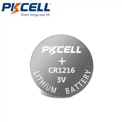 CR1216 3V PKCELL Lithium HQ Battery  Best Before 12/2026 High Capacity 25mAh • £1.39