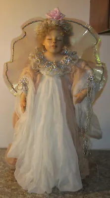 Beautiful Vlasta Limited Edition Pat Thompson Faith Angel 18   Doll Wax Look • $129.99