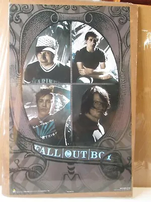 Fall Out Boy Rock Band Music Singer 2005 Vintage Poster 15522 • $68.51