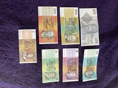 $101 • Buy AUSTRALIAN PAPER BANKNOTES $100 $50 $20 $10 $5 $2 $1 ( All Included In Price )