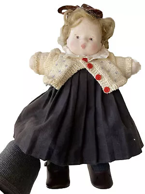 Cute STUFF BABY DOLL “ Michel Who Loves You “ 13”tall • $35