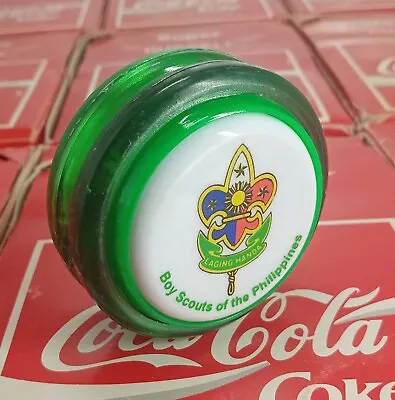 £0.99 • Buy 🔴 *RARE* Boy Scouts Of The Philippines Spinner Yoyo. Genuine New Old Stock Coke