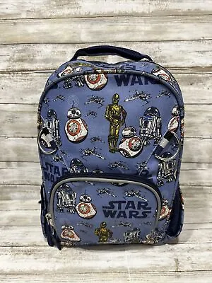 Pottery Barn Kids Star Wars Androids R2-D2 Blue Medium Size Backpack • $37.78