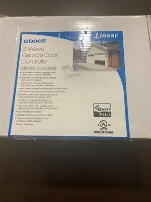 Linear GD00Z Z-Wave Garage Door Controller Automation For Your Garage • $32
