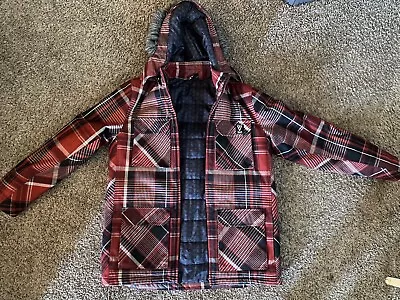 Vurt Men’s Plaid Jacket LARGE • $40