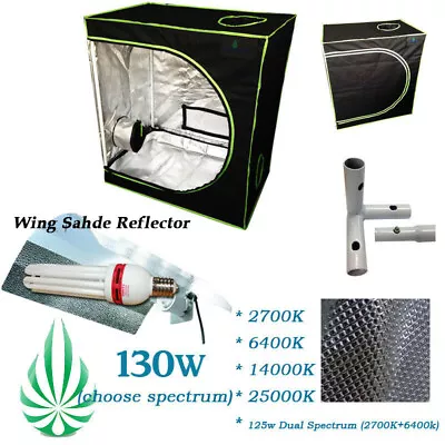 80x45x80cm Grow Tent HARVEMAX CFL Optional Spectrum Grow Light Seedling Cutting • $170