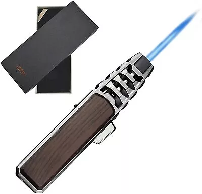 £15.68 • Buy Jobon Refillable Butane Torch Lighter Adjustable Flame Lighter W/ Safety Lock
