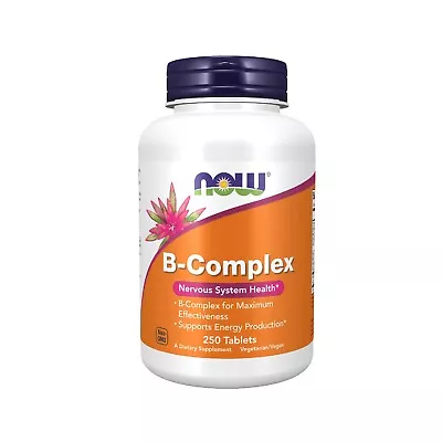 NOW FOODS Vitamin B-50 - 250 Tablets • $27.84