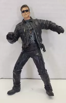 McFarlane T3 T-850 Terminator Arnold Schwarzenegger Action Figure 2003 7  Toy • $25