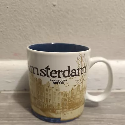$38.99 • Buy Starbucks Amsterdam Netherlands Mug Global City Icon Collector 2013 16 Oz