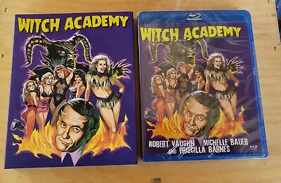 Witch Academy (1995) Blu-ray W/ Slipcover Signed By Michelle Bauer New Sealed • $45