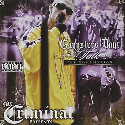 Mr Criminal - Gangsters Don't Talk [New CD] • $18.78