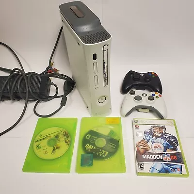 Microsoft Xbox 360 Pro Launch Edition 20GB Matte White Console (Read Discription • $60