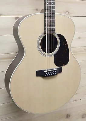 New Martin Grand J16E 12 String Acoustic Electric Guitar Natural W/Case • $2299