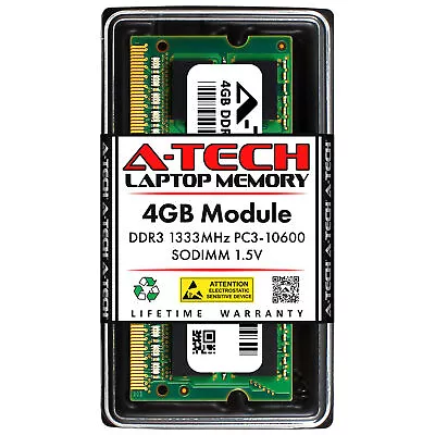 4GB PC3-10600S Sony VAIO Vpcz21Q9E Vpcz21V9E E Laptop Vpceg37Fm/P Memory RAM • $14.99