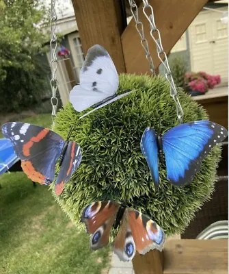 English Country Garden Butterfly Decorations On Sticks - Indoor - Outdoor • £3.50